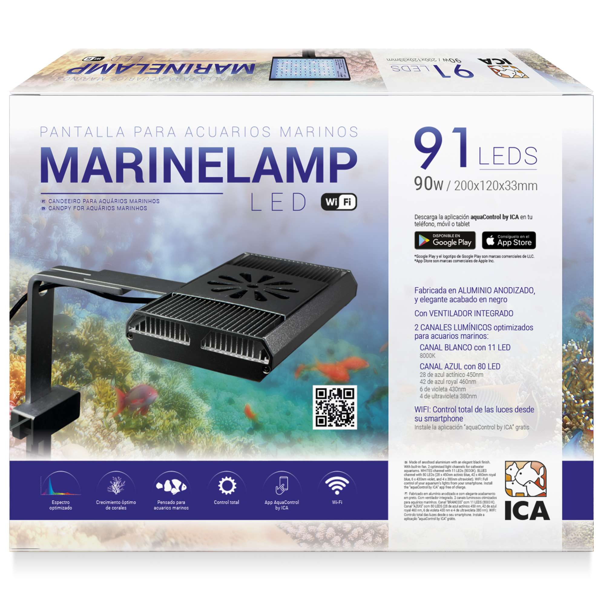 Pantalla MARINELAMP LED (90 W)