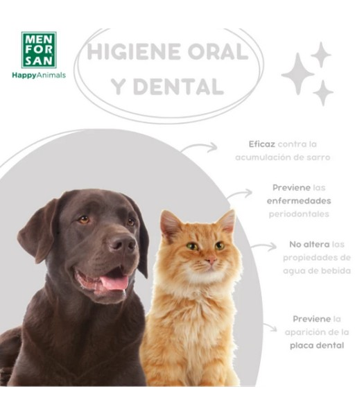 Enjuague bucal antisarro perros y gatos 500ml