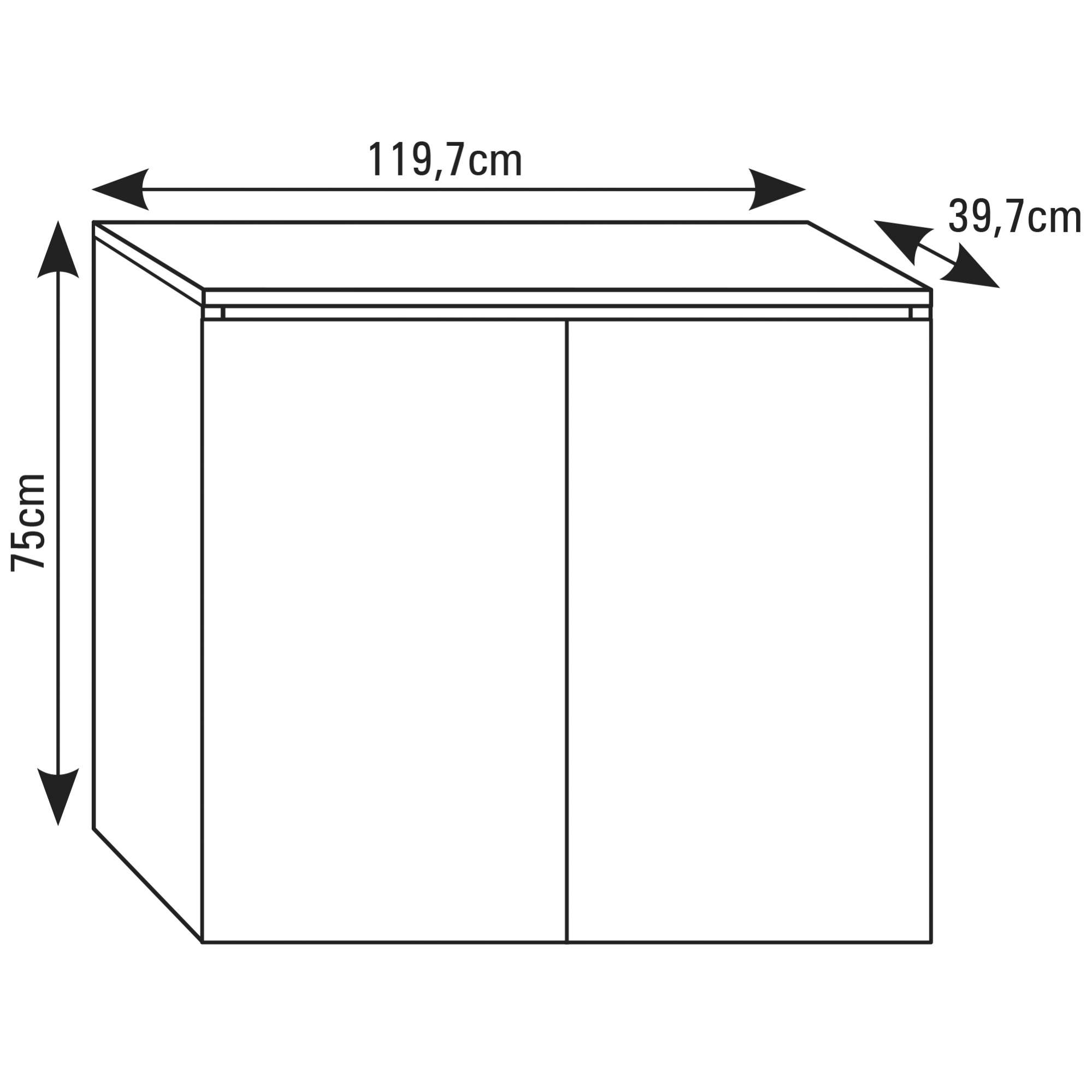 Mesa / mueble para acuarios de 240-300L AQUALUX / AQUALED PRO