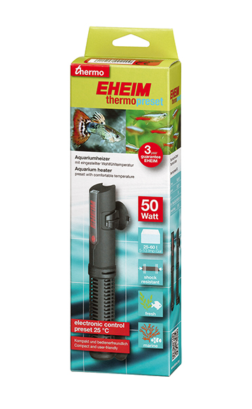 EHEIM thermopreset termocalentador preajustado a 25ºC