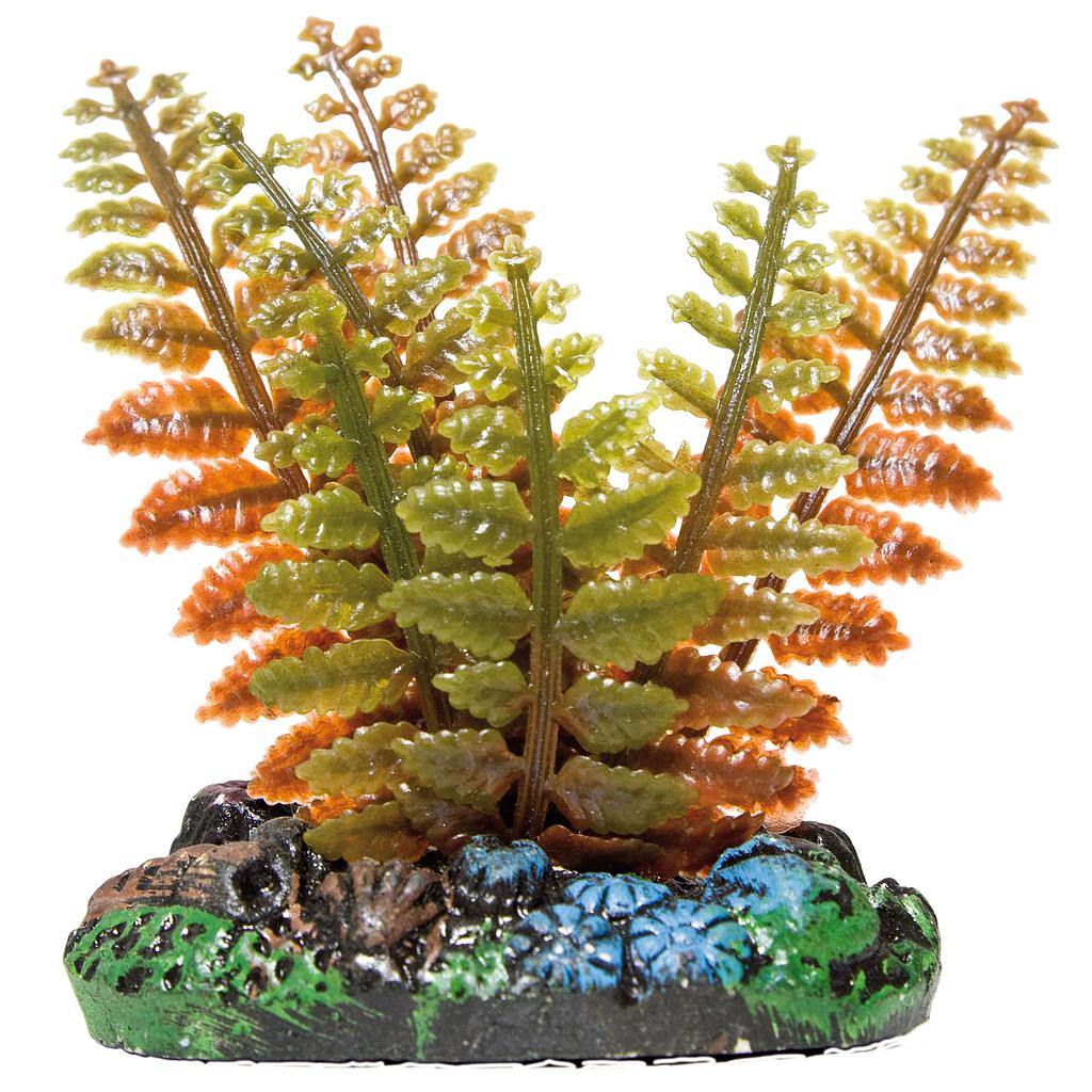 Helecho de AQUATIC PLANTS (PLÁSTICO) verde 6,5cm