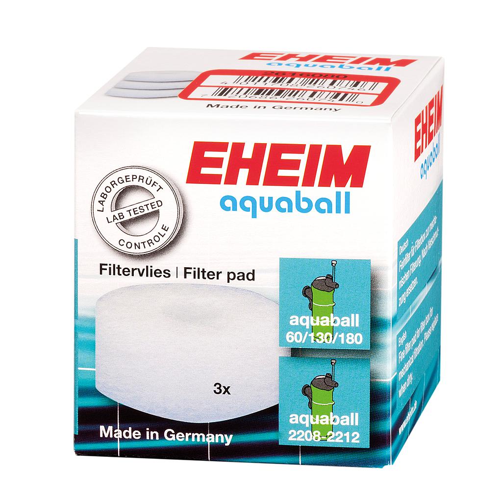 almohadilla filtrante fina (3 uds.) para cajita de media filtrante aquaball (2401/02/03) -