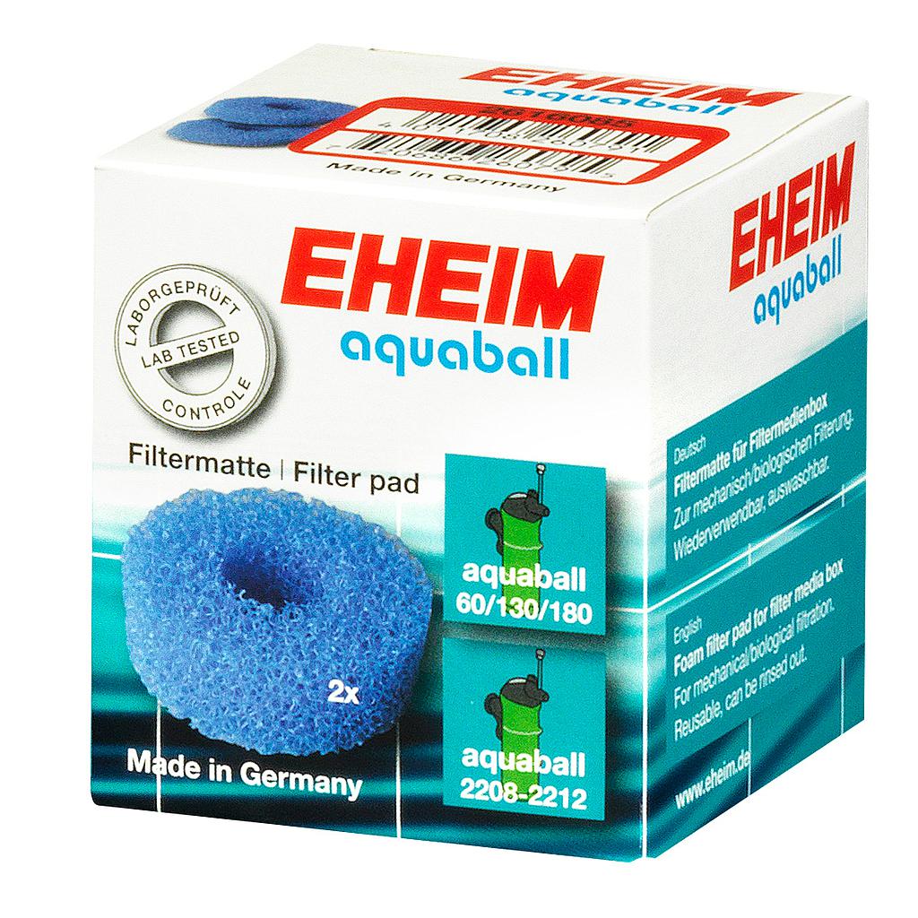 esponja filtrante gruesa (2 uds.) para cajita de media filtrante aquaball (2401/02/03) -