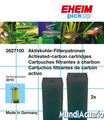 cartucho de carbón (2 uds.) para pickup 160 (2010)  -