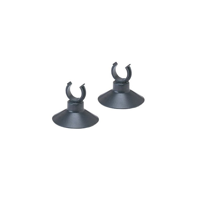 ventosa con clip (2 piezas) para manguera Ø9/12mm  -