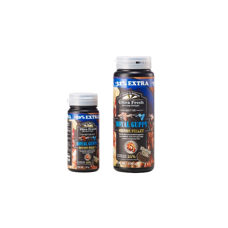 PELLET PREMIUM ROYAL GUPPY 120ML/53g