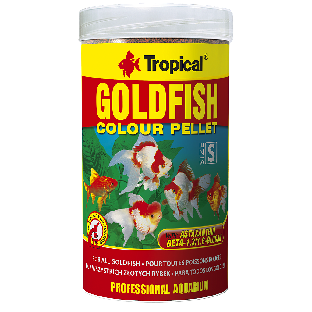 TROPICAL GOLDFISH COLOUR PELLET