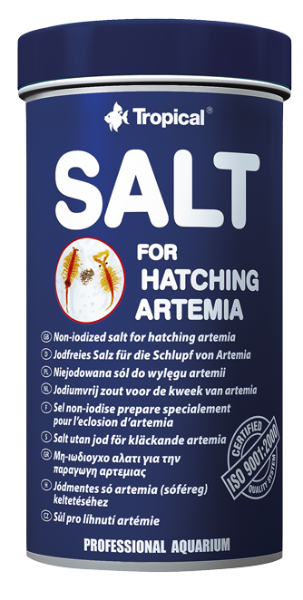 Sal para incubar Artemia