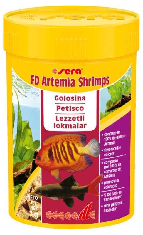 SERA FD ARTEMIA SHRIMPS 100ML (7 GR)