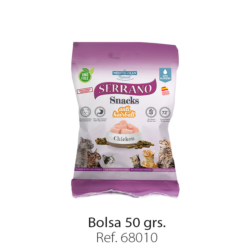 Snack Pollo Gato Serrano 50 grs