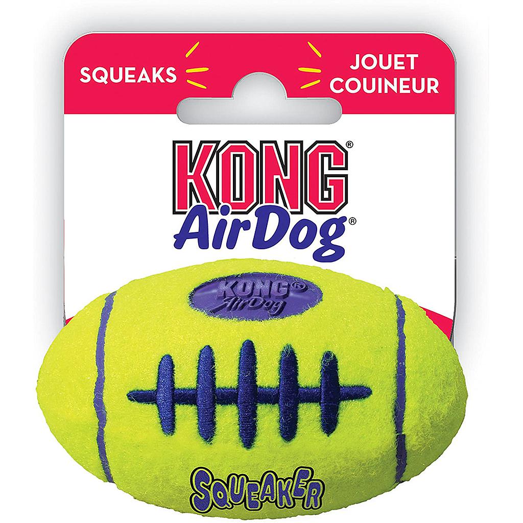 KONG AIR DOG SQUEAKER PELOTA RUGBY