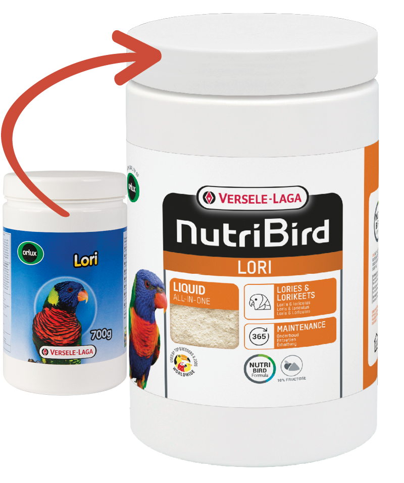 NutriBird LORI 700grs Orlux