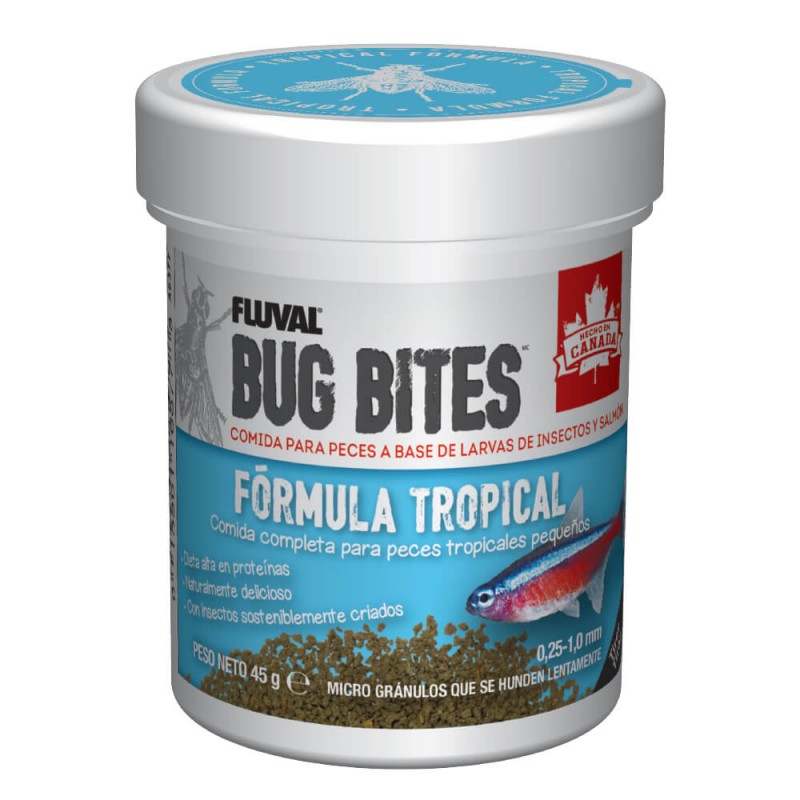 FLUVAL BUG BITES GRÁNULOS FÓRMULA TROPICAL