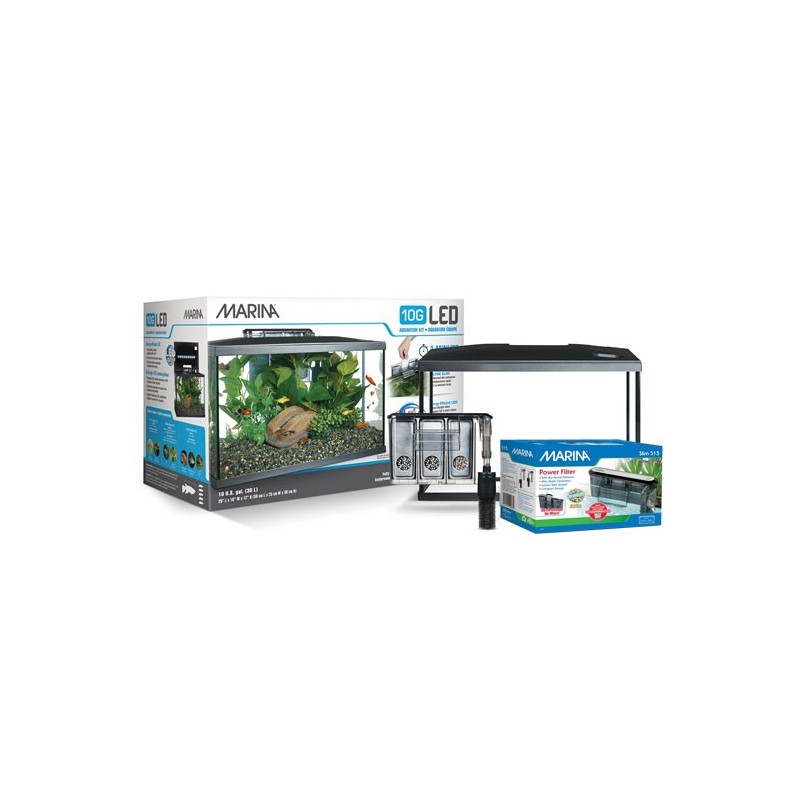 ACUARIO MARINA LED KIT 20G 75Lt