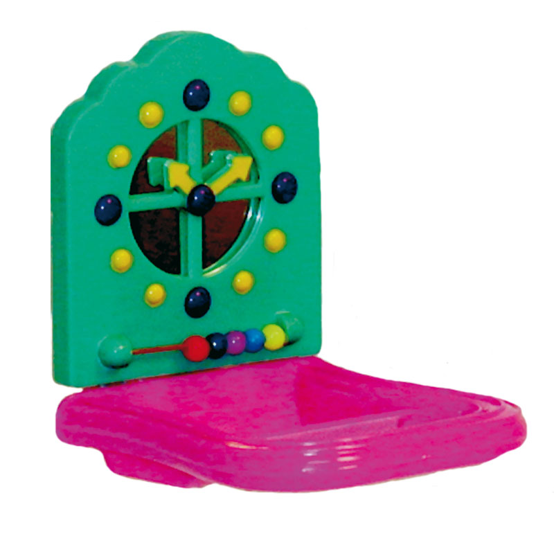 *Percha con Reloj Pájaro