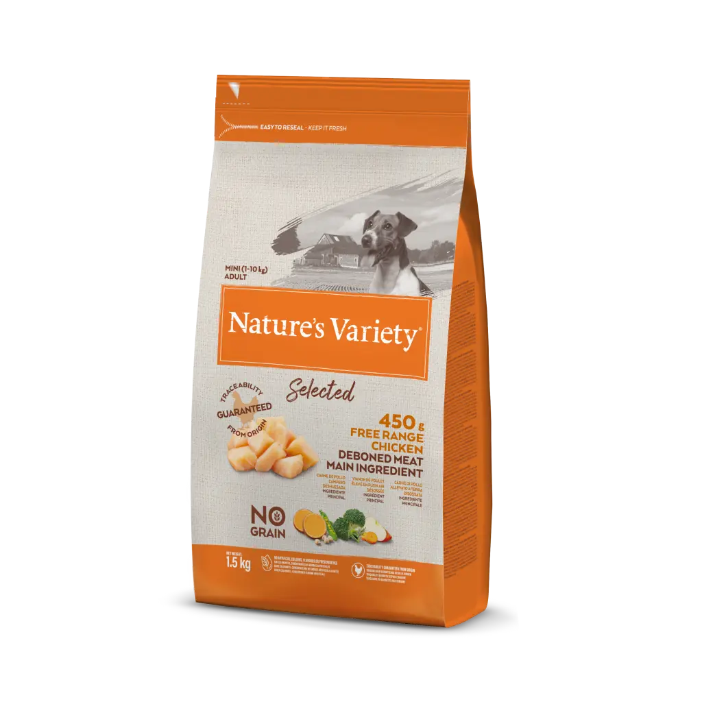 NATURE'S VARIETY SELECTED - ADULT MINI POLLO