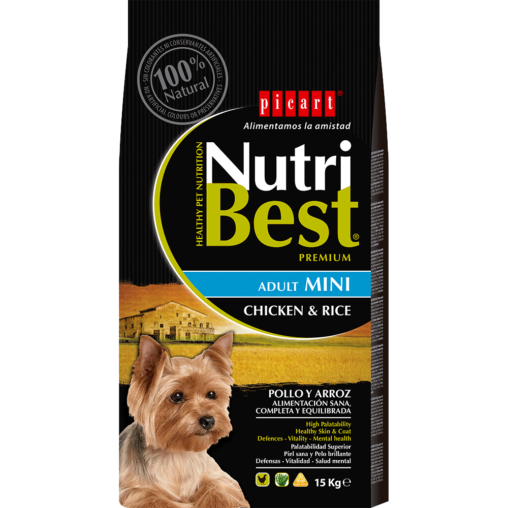 NUTRIBEST ADULT MINI CHICKEN&amp;RICE