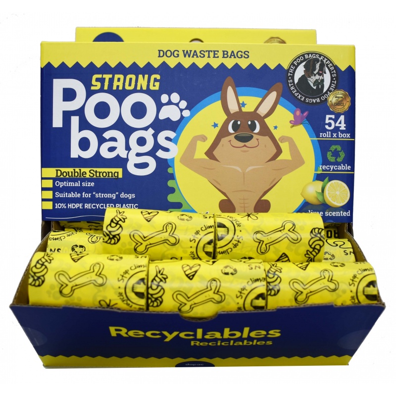 BOLSAS RECICLABLES STRONG LIMON