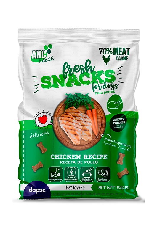 SNACKS ANC FRESH POLLO 100GR