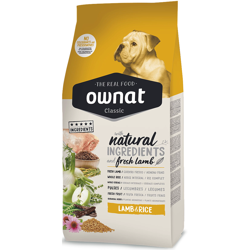 OWNAT DOG CLASSIC LAMB&amp;RICE