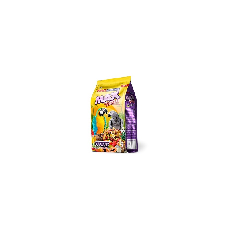 KIKI MAX MENU LOROS Y COTORRAS 1KG