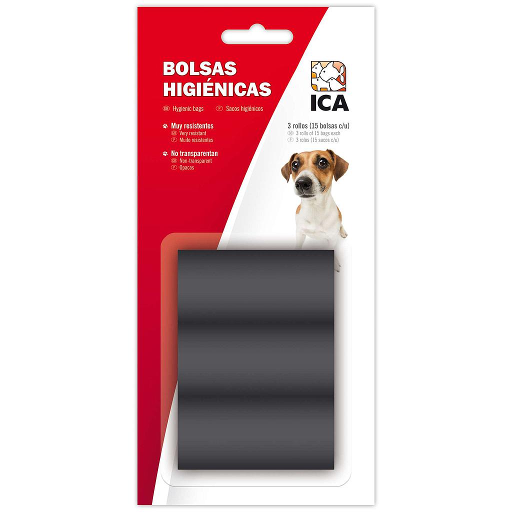 Bolsas dispensadoras de recambios negro 