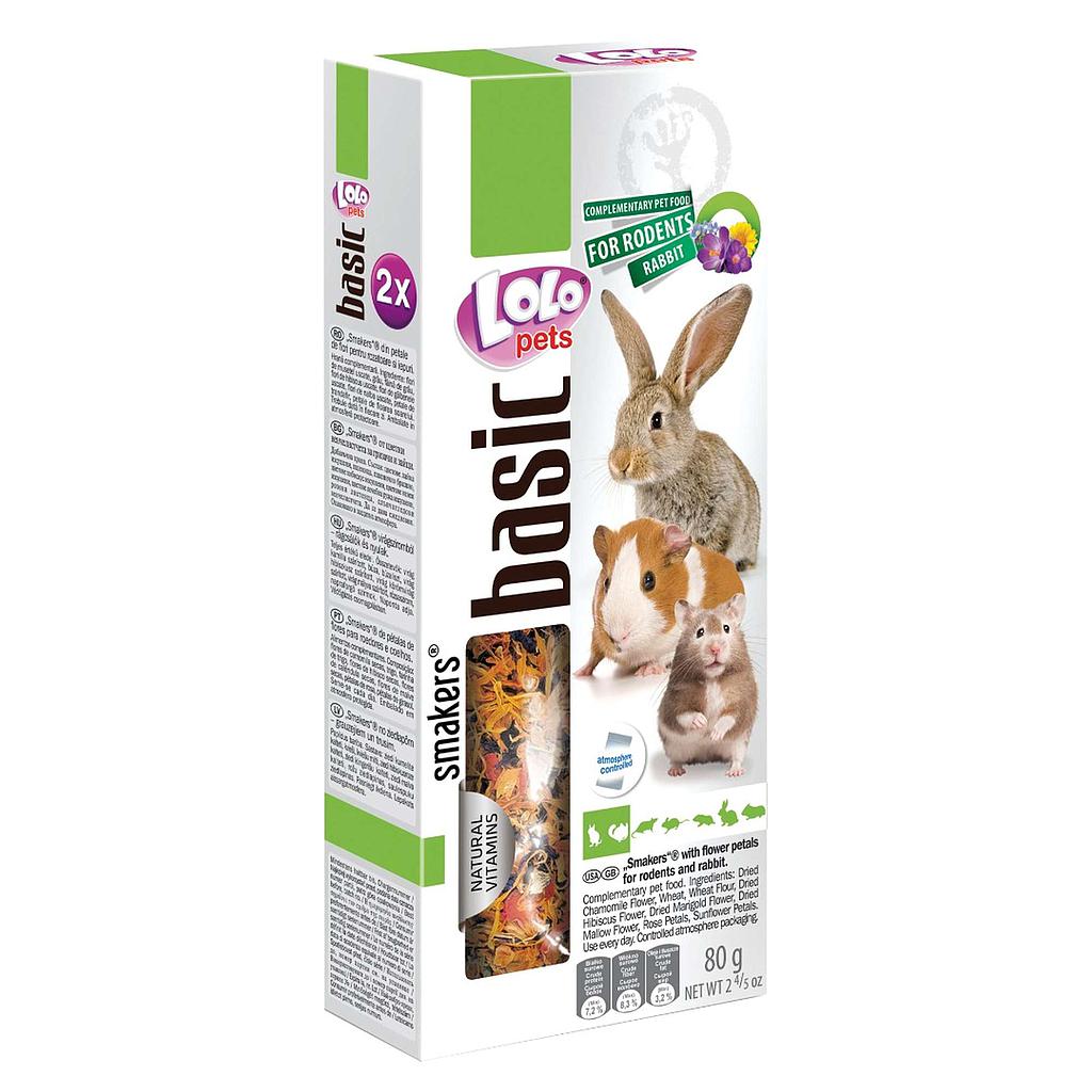 Barritas de flores para roedores &quot;LOLO&quot; 80g 