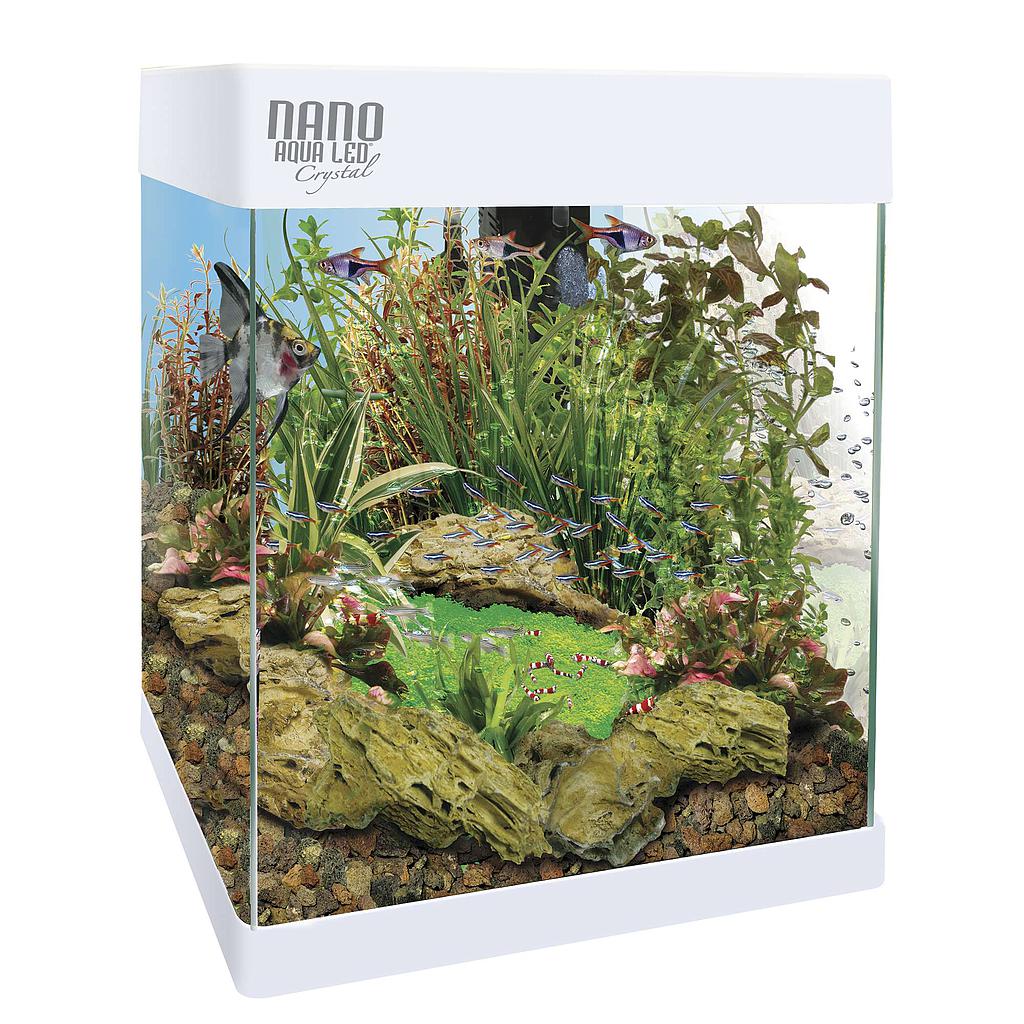 Kit NANO AQUA LED Crystal 30 (30.00 L) blanco