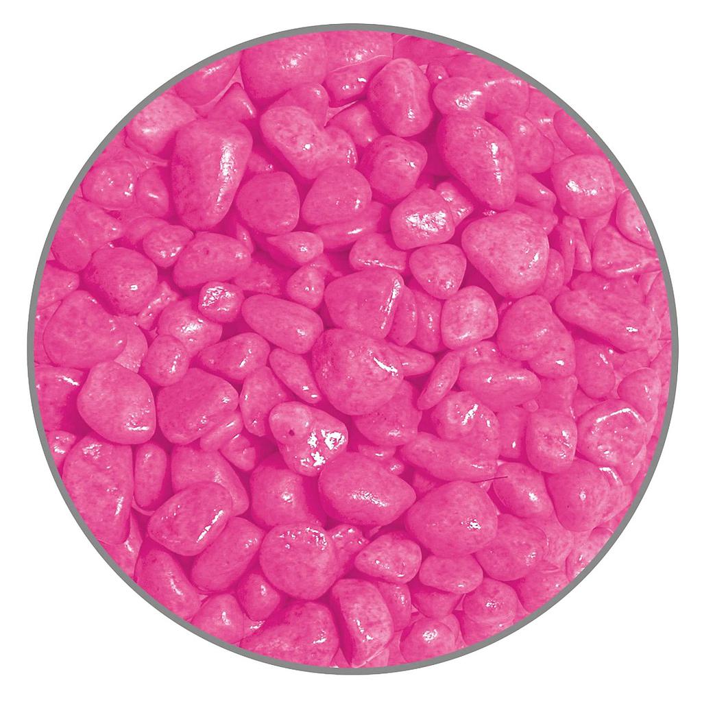 Grava PREMIUM NEÓN rosa 7mm