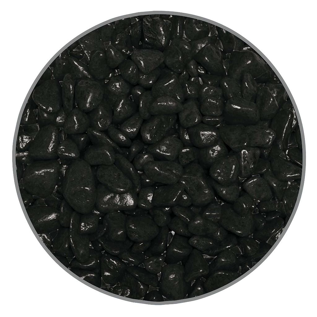 Grava PREMIUM BRILLANTE negro 7mm