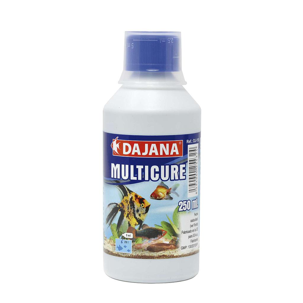 Tratamiento contra bacterias, protozoos y hongos: MULTICURE de DAJANA 250ml 