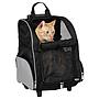 Trolley, Mochilla Perro, Nylon, 32 × 45 × 25 cm, Negro-Gris